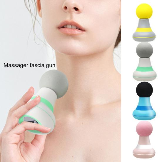 Расслабляющий мышцы мини удобный эргономичный дизайн глубокий расслабляющий электрический массажер для фасций ткань синий